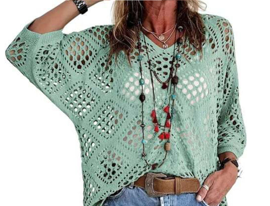 Belisse™ Sueter Tejido.