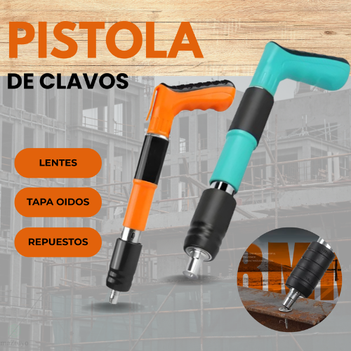 NailShot™ PISTOLA DE CLAVOS