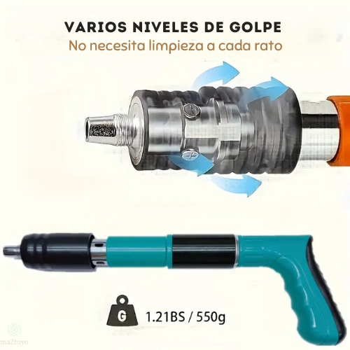 NailShot™ PISTOLA DE CLAVOS