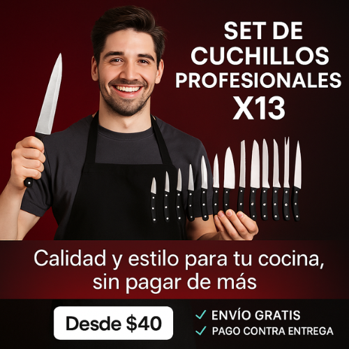 ChefMaster™  SET DE CUCHILLOS X13