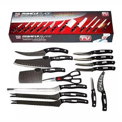 ChefMaster™  SET DE CUCHILLOS X13