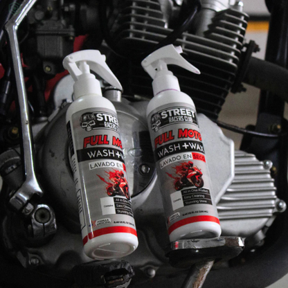 MotoShine™ Combo 2 Lavados en Seco para Motos