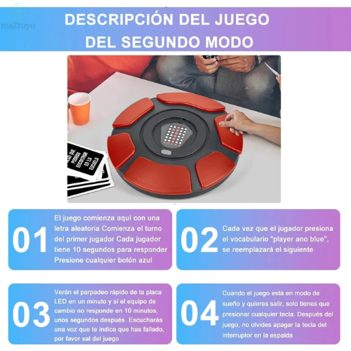 BrainWord™  Juego de mesa BASTA 2.0