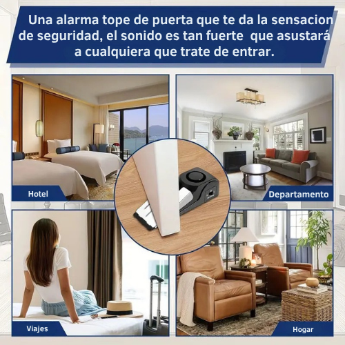 DoorGuard™  Alarma de Seguridad Portatil para Casa