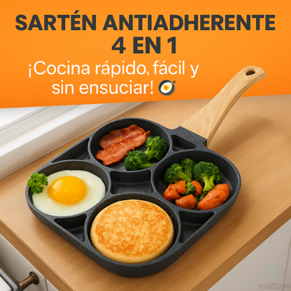 FourChef™  SARTEN ANTIADHERENTE 4 EN 1